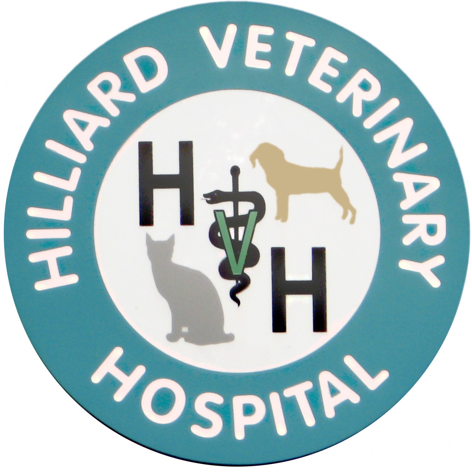 Hilliard Veterinary Hospital Logo